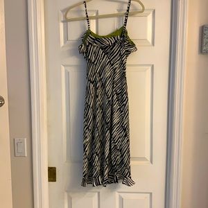 A spaghetti strap dress